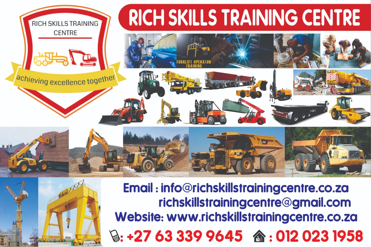 We offer different construction and mine machinery operator courses